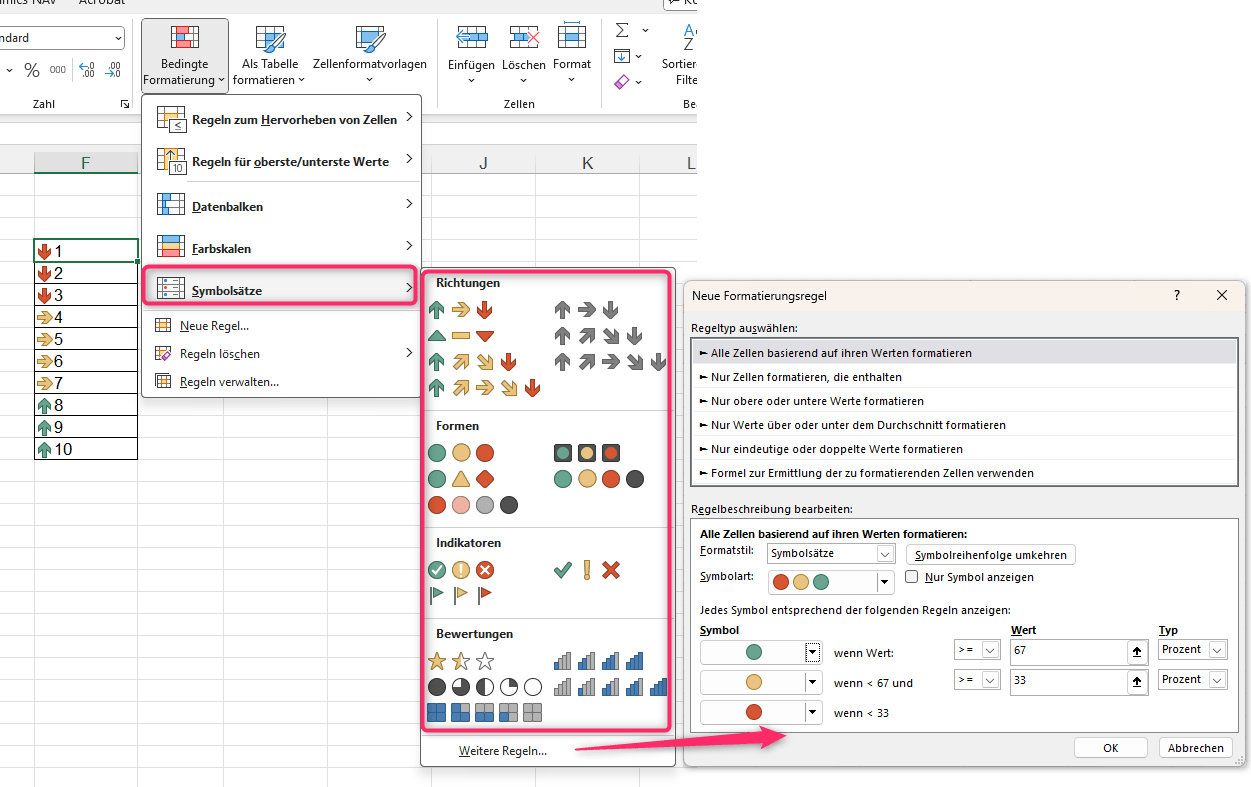 Screenshot_Symbolsatz Screenshot Excel Symbolsätze