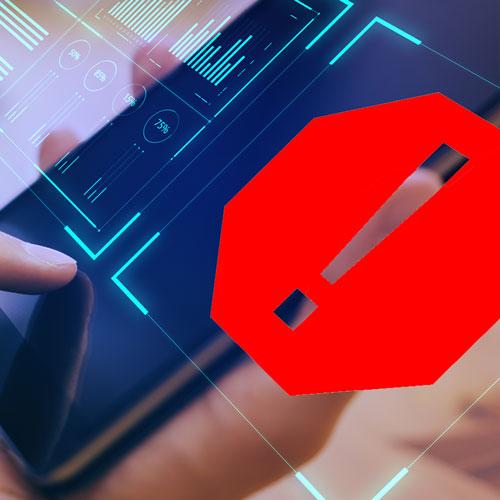 Sicherheitswarnung für Login-Daten